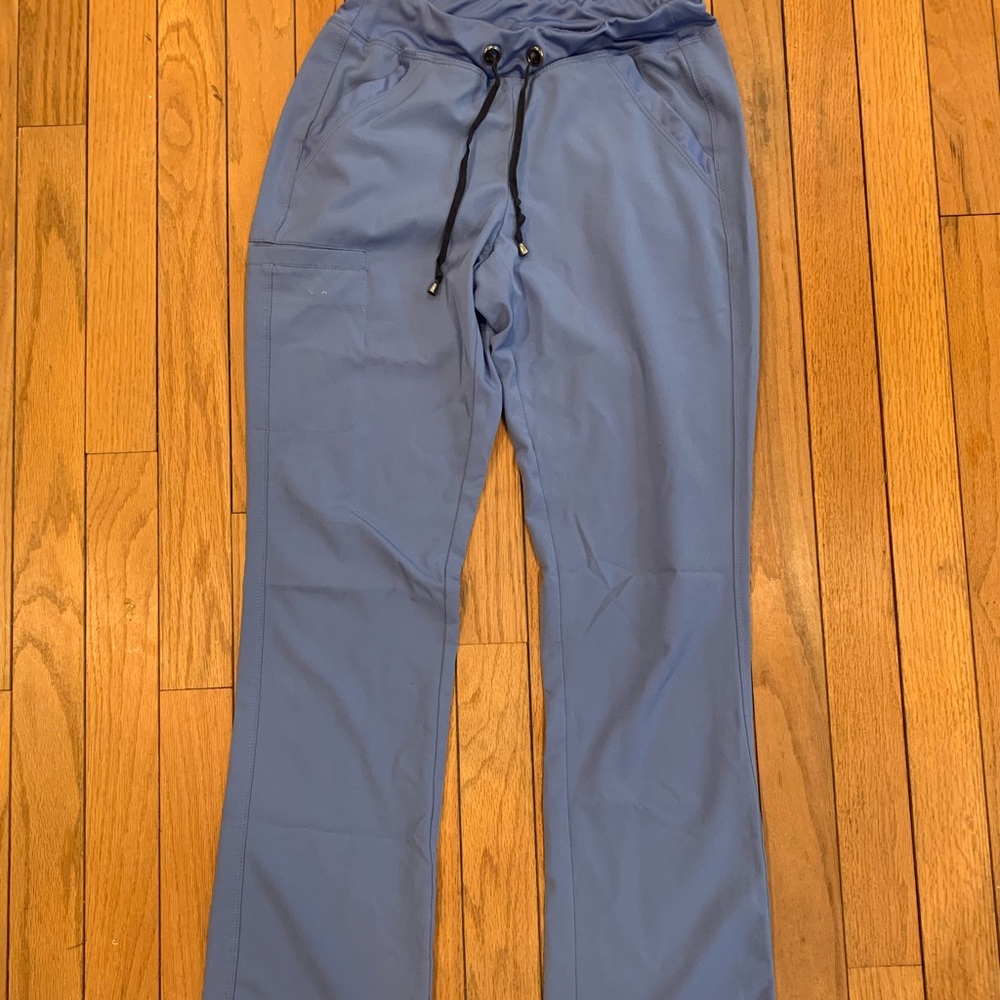 Ceil blue scrub pants sketchers brand stretch fit
